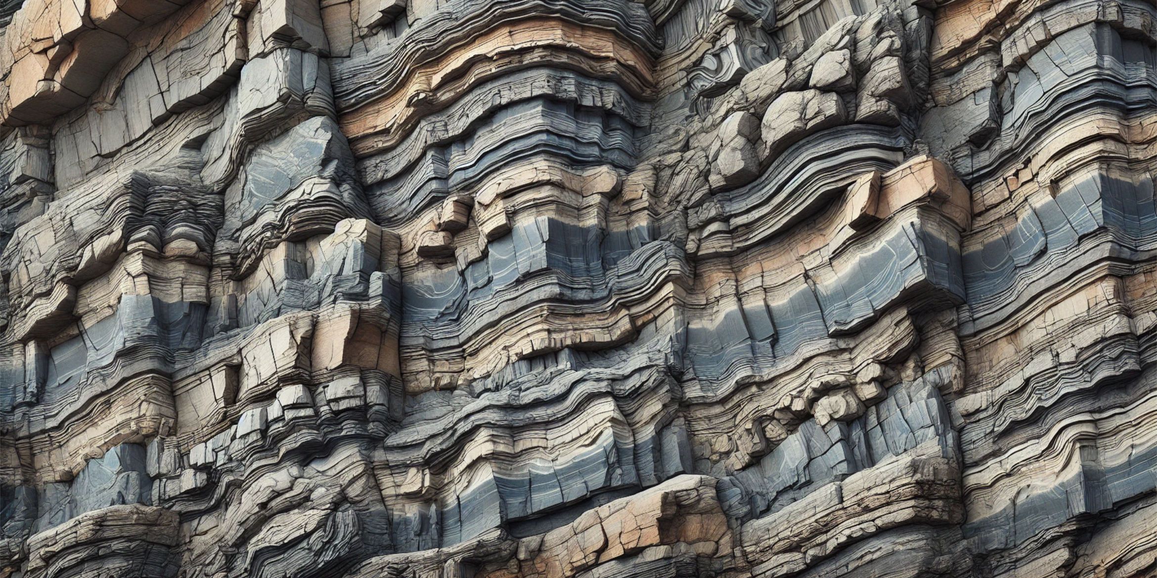 shale rock structure